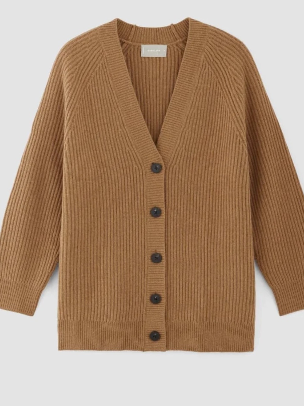 Everlane Felted Merino Cocoon Cardigan - Picture 2 of 7